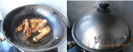 鸭腿炖豆角的做法