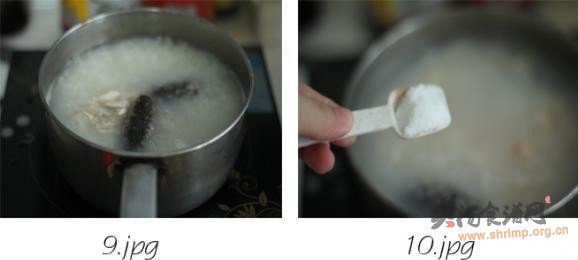 海参三鲜粥的做法