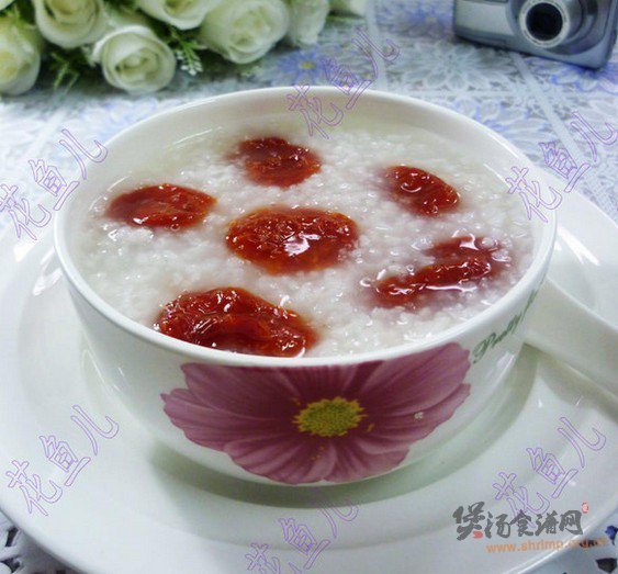 圣女果大米粥的做法