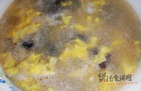 木耳肉片蛋汤的做法