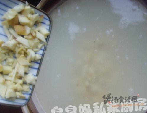 栗子粥的做法