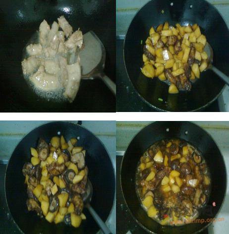 土豆炖鸡脖的做法