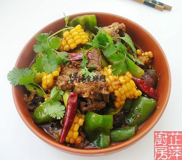 香辣狗肉煲的做法