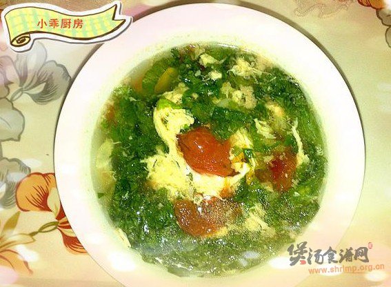 西红柿生菜蛋花汤的做法