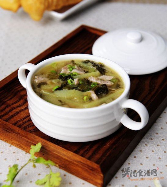 肉丝雪里蕻土豆汤的做法