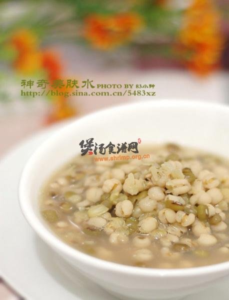 绿豆薏仁水的做法