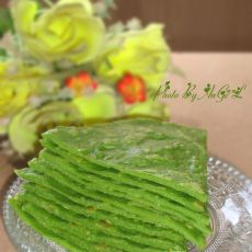翡翠菠菜饼的做法 翡翠菠菜饼的做法