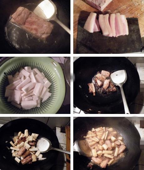 山药炖肉的做法