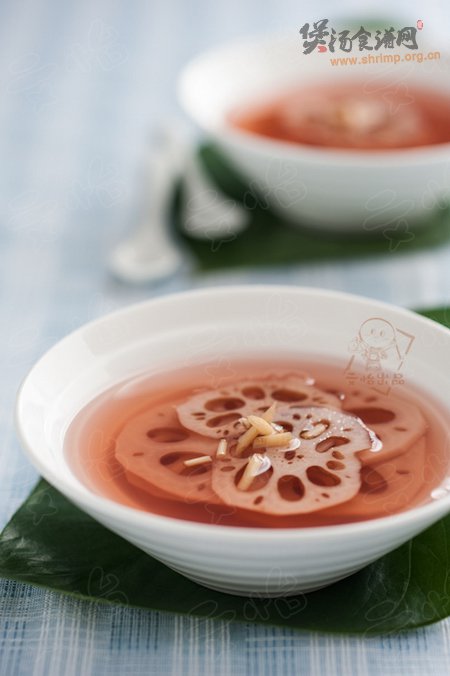 白茅根莲藕汤的做法