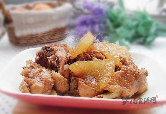 冬瓜炖鸡的做法