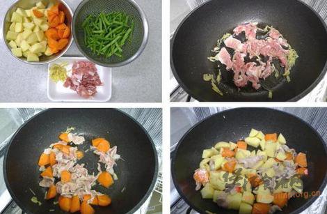 土豆炖芸豆的做法