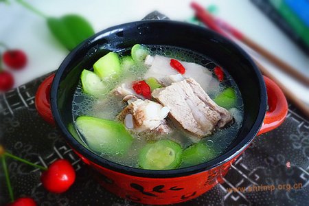 (图解)丝瓜排骨汤的做法