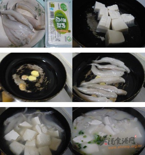 龙头鱼豆腐汤的做法