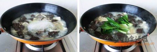 羊血粉丝汤的做法