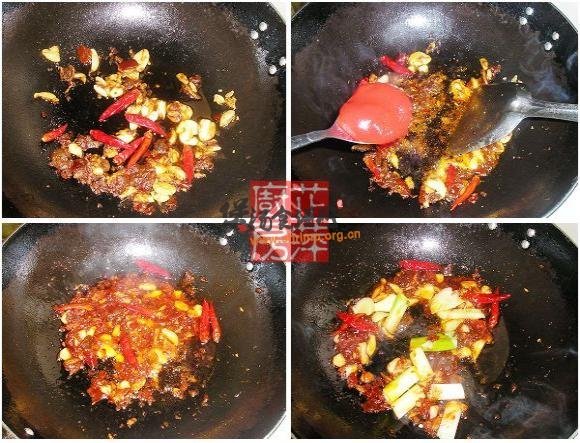 香辣狗肉煲的做法