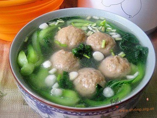牛肉丸青菜汤的做法