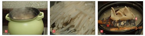 羊肚萝卜汤的做法