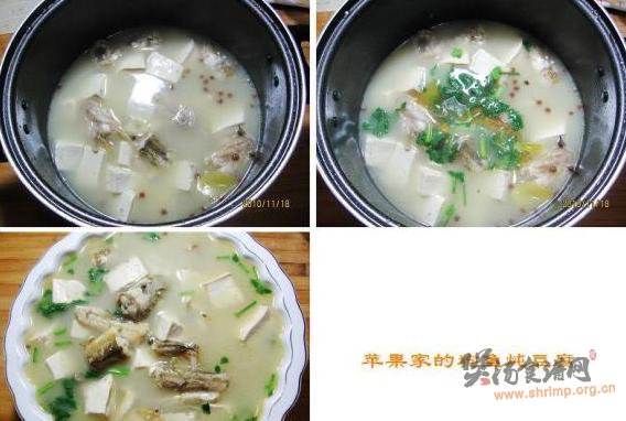 狗鱼炖豆腐的做法