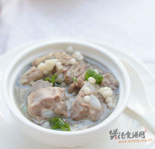 薏米炖排骨的做法