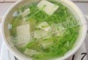 萝卜丝豆腐汤的做法