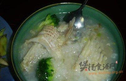 鱼骨粥的做法