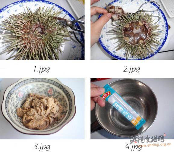 海胆炖蛋的做法