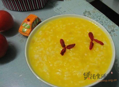 甜美南瓜粥的做法