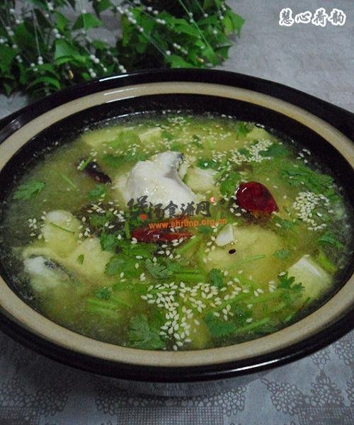 酸菜鱼炖豆腐的做法