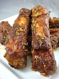 香辣孜然肉骨的做法