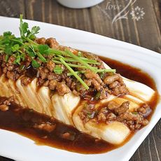 肉末凉拌豆腐的做法 肉末凉拌豆腐的做法