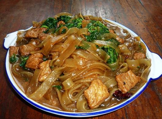 小白菜粉条炖肉的做法
