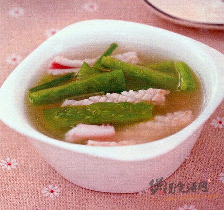 苦瓜鱿鱼花汤的做法