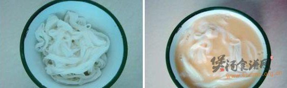 豌豆汤米粉的做法