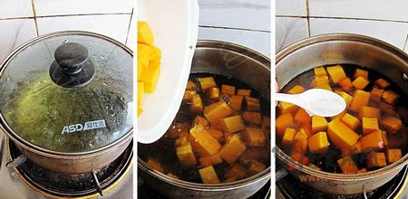 消暑佳品:南瓜绿豆汤的做法