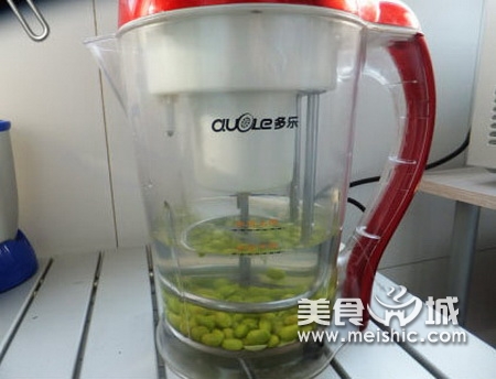 毛豆豆浆的做法