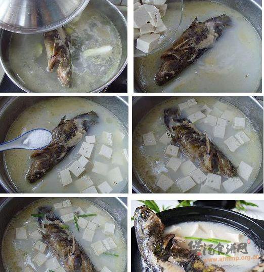 嘎鱼炖豆腐的做法