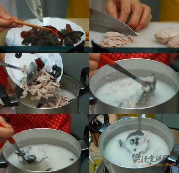 港式皮蛋瘦肉粥的做法