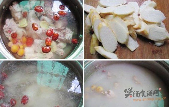 淮山煲鸡的做法