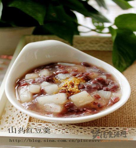 山药红豆羹的做法