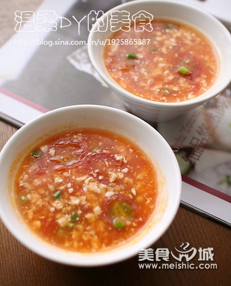 番茄豆花的做法