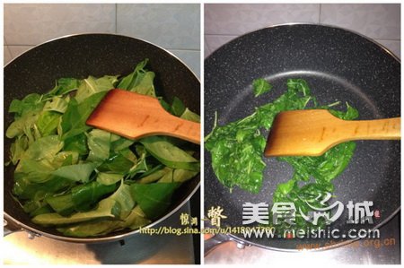 蛋皮空心菜汤的做法