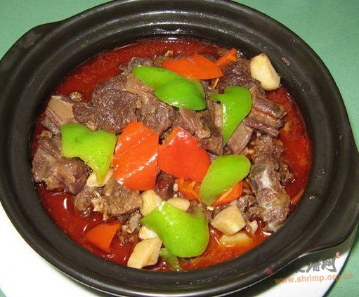狗肉煲的做法