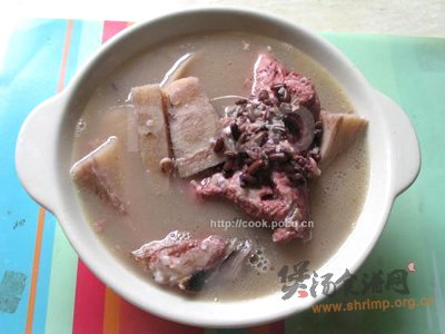 粉葛煲赤小豆汤的做法