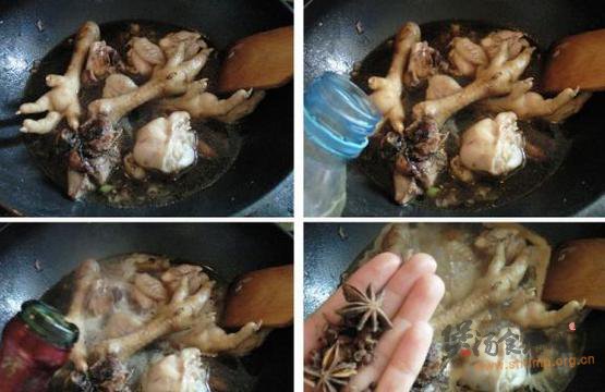 农家鸡肉炖土豆的做法
