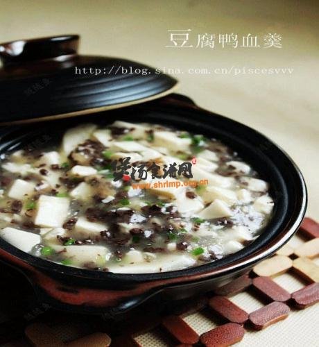鸭血豆腐羹的做法