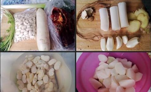 萝卜雪豆炖牦牛肉的做法