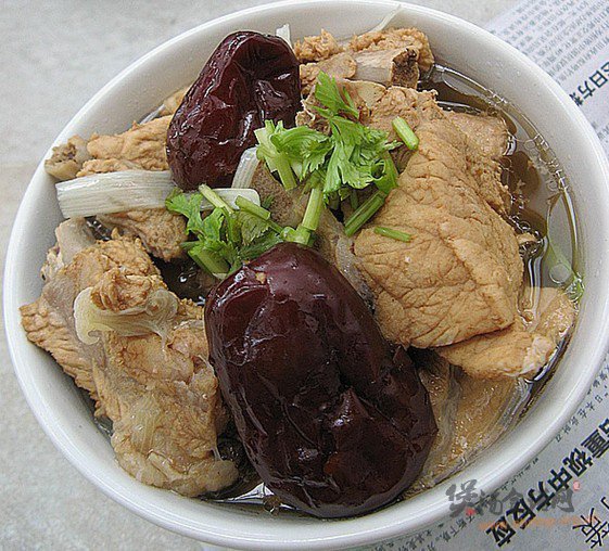 红枣炖排骨的做法