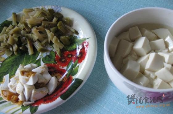 鲜虾豆腐汤的做法