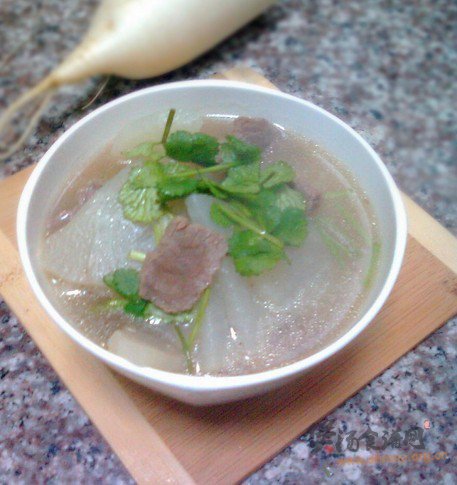 牛肉萝卜汤的做法