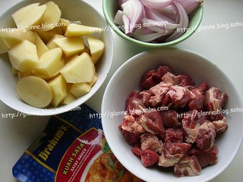 沙嗲牛肉杂菜汤的做法